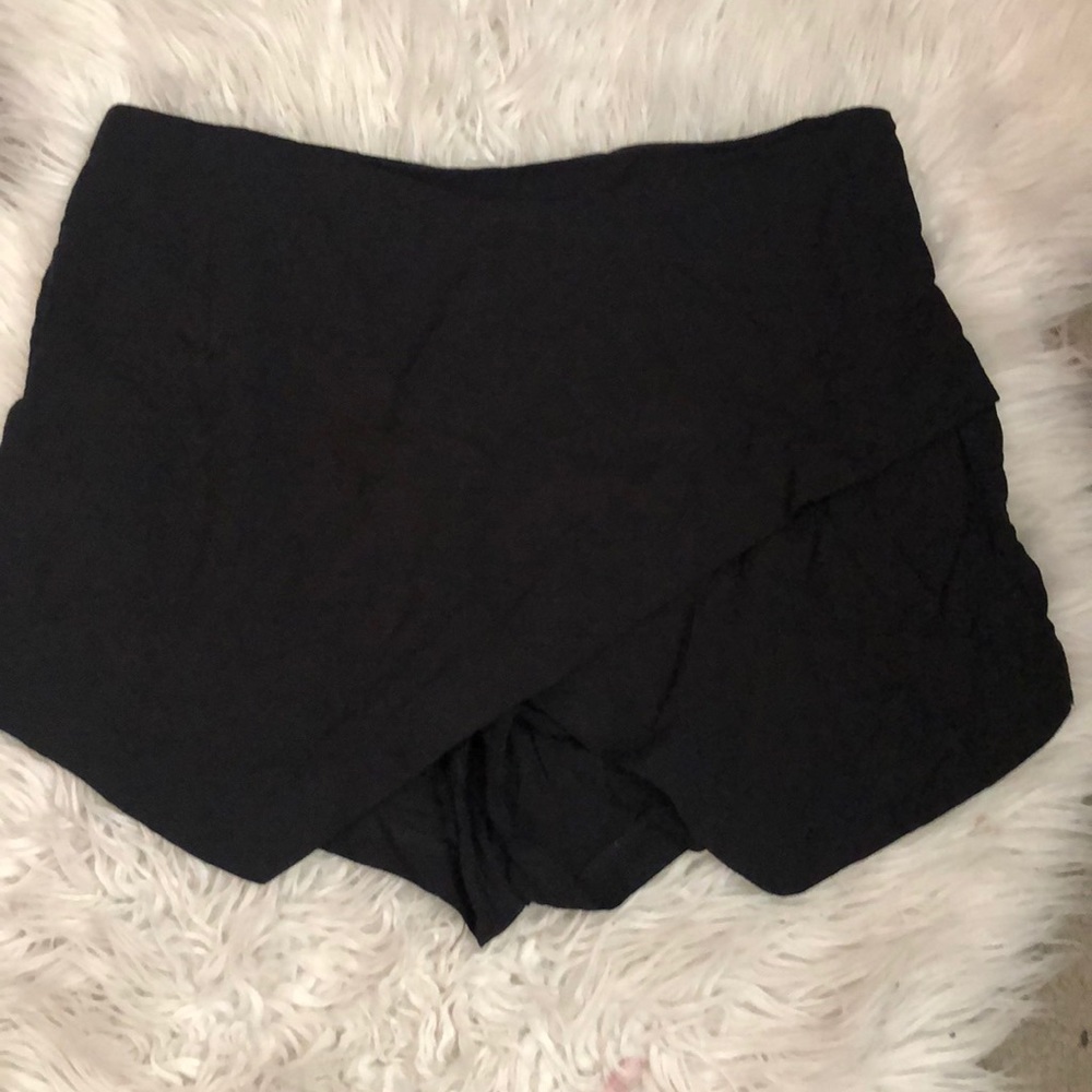 Black skort from pacsun